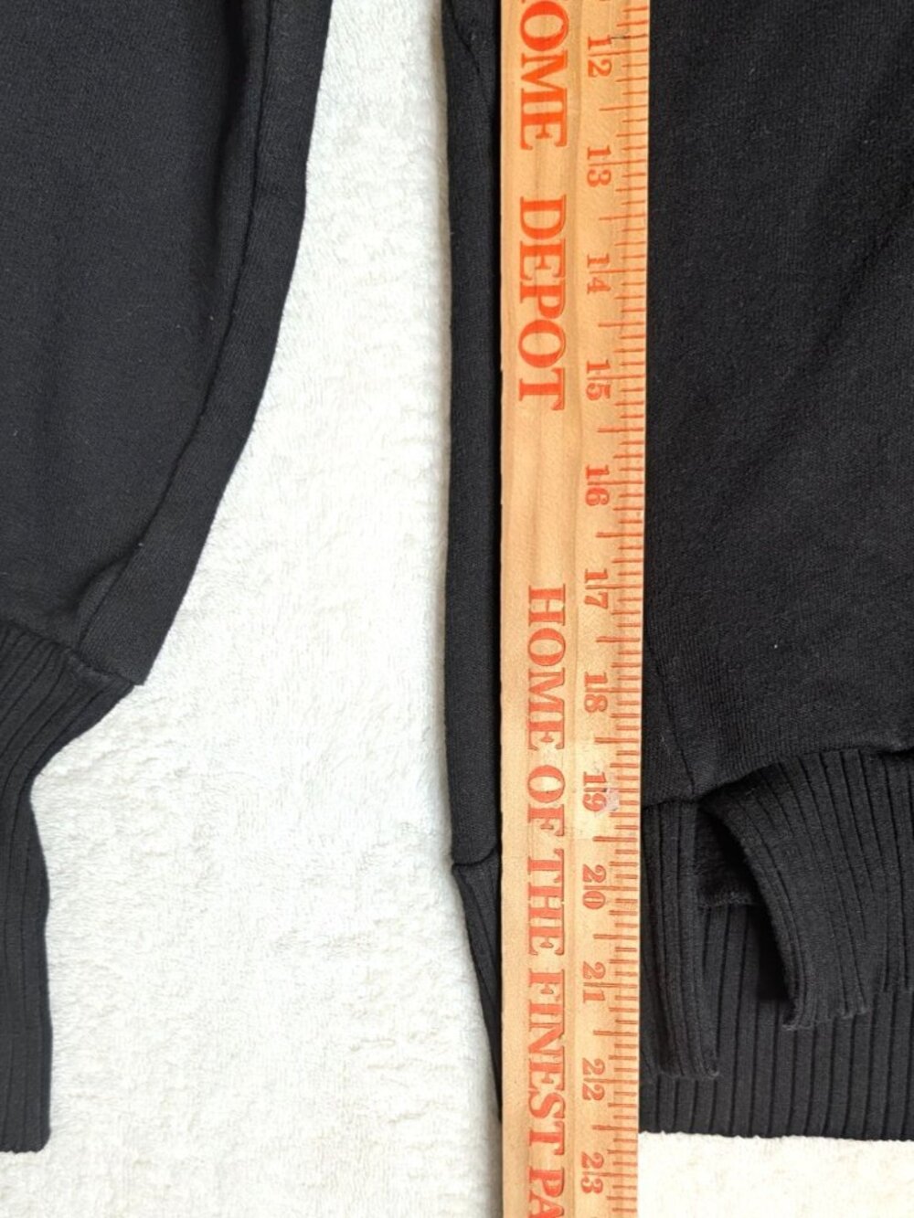 Alo Yoga Haze Funnel Neck Womens Sweatshirt Black Size S - Picture 5 of 11